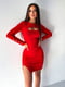 Сукня-футляр червона | 6524127 | фото 2