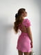 Сукня А-силуету рожева | 6524269 | фото 2