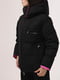 Двусторонняя куртка черно-розовая | 6524586 | фото 5