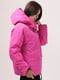 Двусторонняя куртка черно-розовая | 6524586 | фото 9