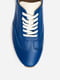 Кроссовки кожаные синие | 6527440 | фото 2