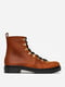 Ботинки кожаные коричневые | 6527492 | фото 2