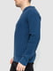 Пуловер синий | 6527754 | фото 4