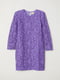 Платье кружевное фиолетовое | 6525076