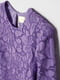 Мереживне плаття фіолетове | 6525076 | фото 2