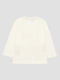 Лонгслив белый с новогодним принтом | 6525416 | фото 2