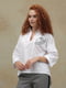 Блуза біла з вишивкою | 6528206 | фото 3