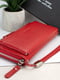 Красный кожаный кошелек с ручкой-петлей | 6528261 | фото 4