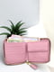 Компактний рожевий гаманець, прикрашений пензликом | 6528295 | фото 2