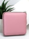 Компактний рожевий гаманець, прикрашений пензликом | 6528295 | фото 3