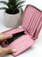 Компактний рожевий гаманець, прикрашений пензликом | 6528295 | фото 5