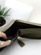 Компактний зелений гаманець, оздоблений пензликом | 6528296 | фото 5