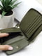 Компактний зелений гаманець, оздоблений пензликом | 6528296 | фото 6