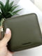 Компактний зелений гаманець, оздоблений пензликом | 6528296 | фото 7