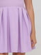 Приталена міні-сукня бузкового кольору | 6533218 | фото 3