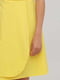 Класична жовта сукня на запах | 6533219 | фото 2