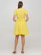 Класична жовта сукня на запах | 6533219 | фото 3