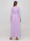 Сукня-максі фіолетова із зав'язками на талії | 6533224 | фото 2