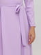 Сукня-максі фіолетова із зав'язками на талії | 6533224 | фото 3