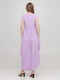 Асиметрична бузкова сукня зі шлейфом | 6533227 | фото 2