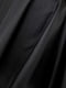 Черная юбка солнце-клеш из экокожи | 6533254 | фото 3