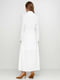 Сукня-жакет біла спереду з гудзиками | 6533262 | фото 2