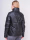 Куртка черная с синтетическим утеплителем | 6528404 | фото 2
