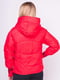 Куртка с синтетическим утеплителем красная | 6529143 | фото 2
