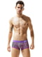 Труси-боксери бавовняні фіолетові з принтом | 6530216 | фото 3