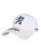 Біла кепка з логотипом авто “Peugeot” | 6531324