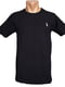 Чорна однотонна футболка | 6531543