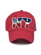 Червона кепка з логотипом "New York" | 6531854 | фото 2