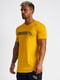 Жовта футболка з принтом | 6531957 | фото 3