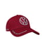 Кепка бордова з логотипом Volkswagen | 6532025 | фото 2
