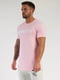 Рожева футболка з принтом | 6532102 | фото 3