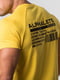 Жовта футболка з принтом | 6532108 | фото 3