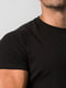 Оригінальна чорна футболка з принтом | 6532111 | фото 3