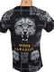 Чорна футболка з малюнком леопарду | 6532288 | фото 2