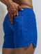 Сині пляжні шорти із сіткою-підкладкою | 6532347 | фото 5