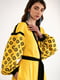 Льняна жовта сукня-вишиванка “Долина” | 6547243 | фото 3