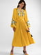 Льняна жовта сукня-вишиванка “Любимівка” | 6547255 | фото 2