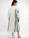 Льняна вишита сукня молочно-оливкового кольору “Олександрія”  | 6547261 | фото 3