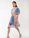 Льняна сукня-вишиванка пудрового кольору “Милося” | 6547279 | фото 2