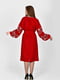 Бордова льняна сукня-вишиванка “Владарка” | 6547297 | фото 2