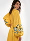 Льняна жовта сукня-вишиванка “Любимівка” | 6547255 | фото 4