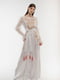 Біла льняна сукня-вишиванка “Лелійка” з автентичною вишивкою | 6547273 | фото 2