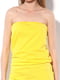 Платье-бюстье желтое | 1099809 | фото 3