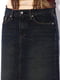 Юбка джинсовая темно-синяя | 1557891 | фото 3