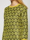 Сукня жовта з принтом | 3105962 | фото 3
