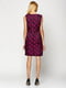 Сукня фіолетова в принт | 3105966 | фото 2